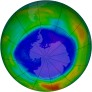Antarctic Ozone 2001-09-09